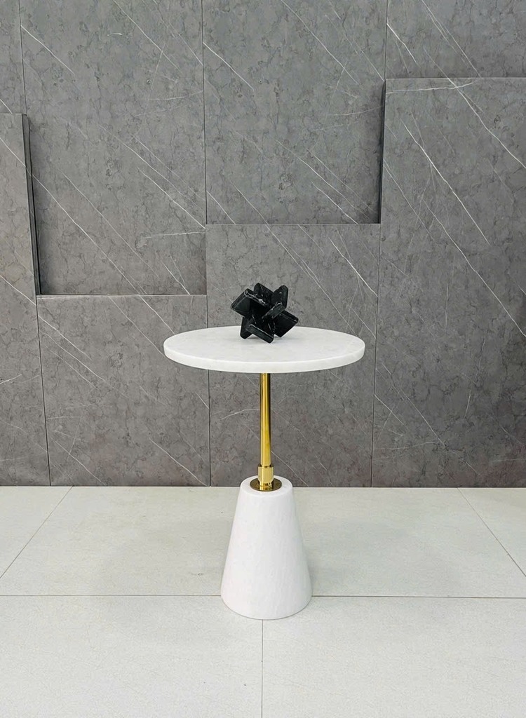 SIDE TABLE - ST17 - CRYSTAL WHITE