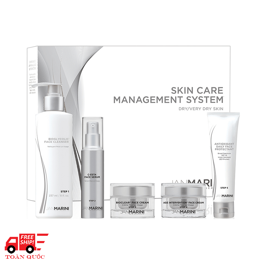 Bộ chăm sóc da Skin Care Management System Jan Marini
