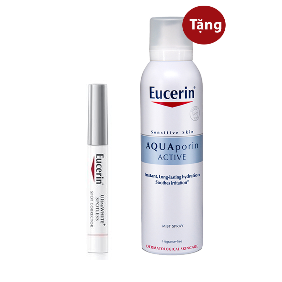 [Tặng xịt khoáng] Tinh chất làm mờ thâm nám EUCERIN UltraWHITE SPOTLESS Spot Corrector 5ml