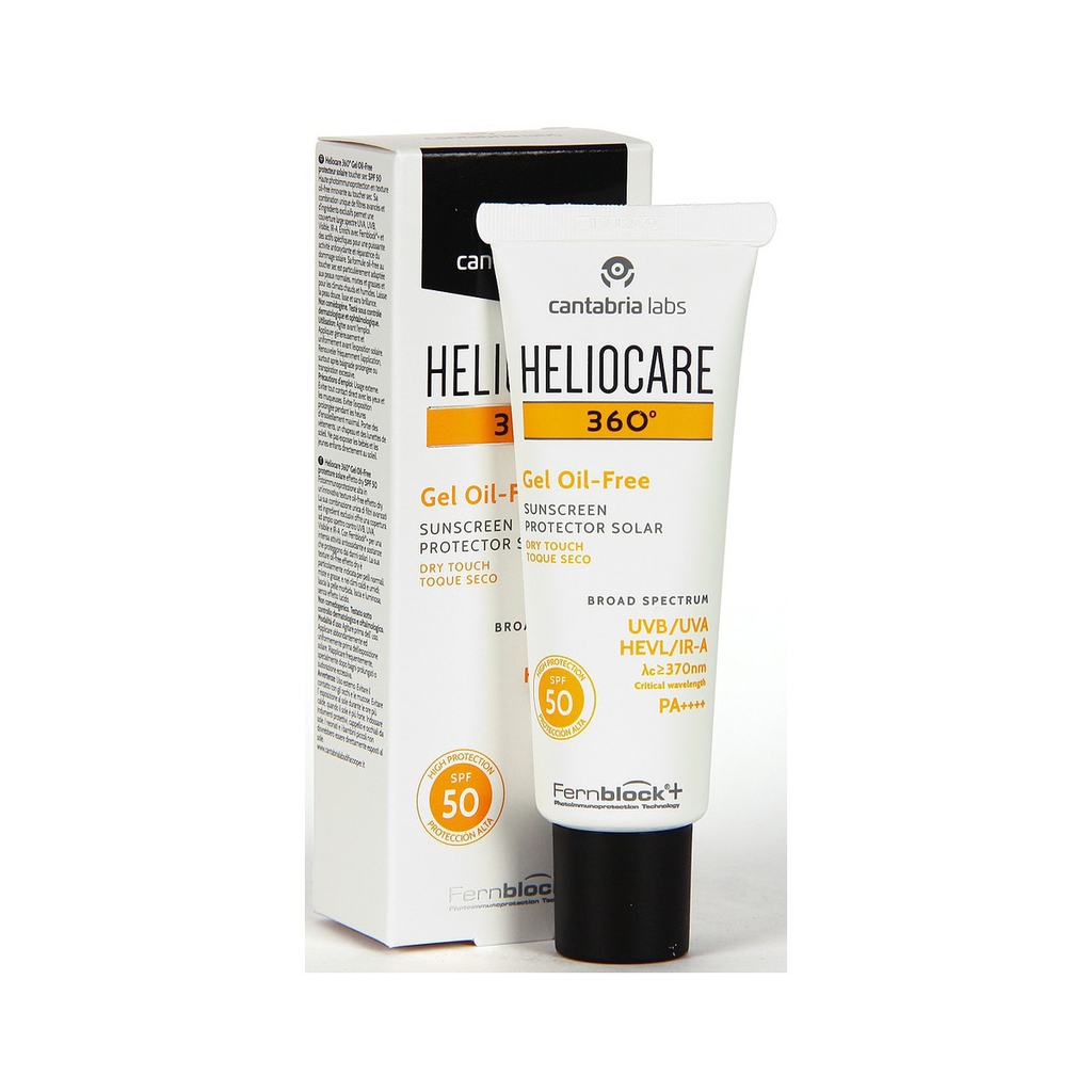 Gel chống nắng dành cho da nhờn, da hỗn hợp Heliocare 360 Gel Oil-free SPF 50 (50ml)