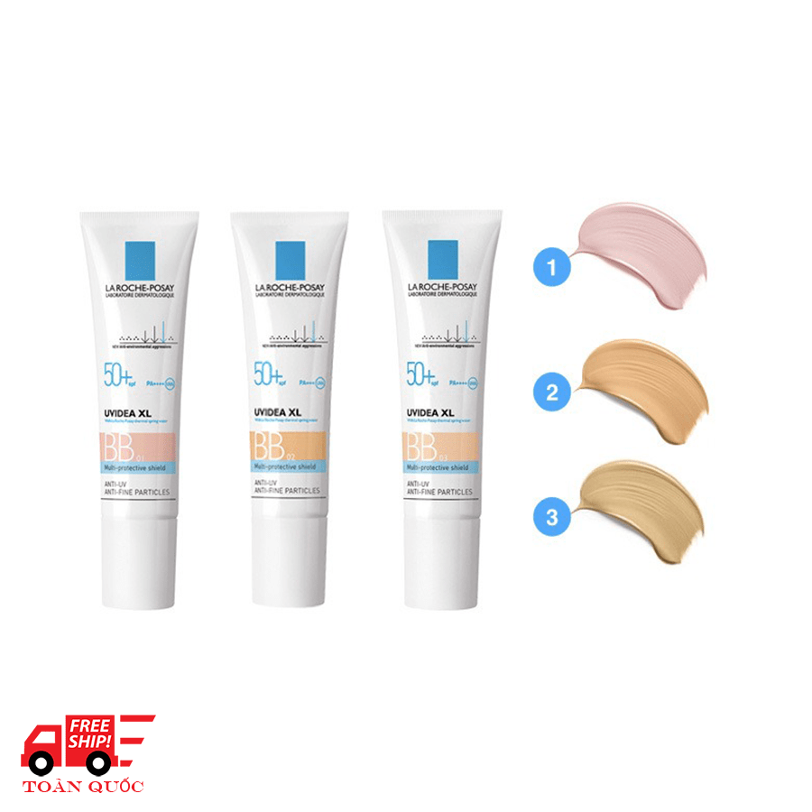 Kem Chống Nắng Uvidea BB Cream SPF50+ PA++++ La Roche Posay 30ml