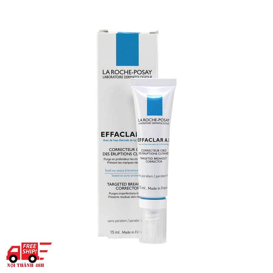 Kem giảm Mụn Chuyên Biệt Effaclar A.I La Roche Posay 15ml