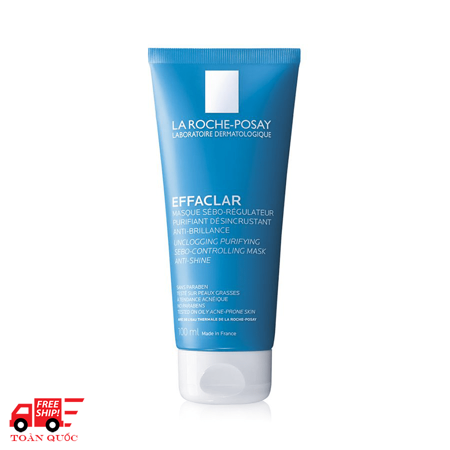 Mặt Nạ Bùn Effaclar Sebo Controlling Mask La Roche Posay 100ml