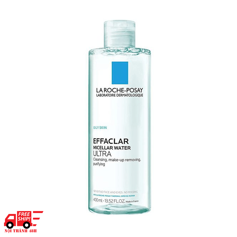 Nước Tẩy Trang cho da dầu mụn Micellar Water Ultra Oily La Roche Posay 400ml