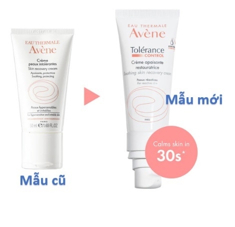 Kem dưỡng ẩm hồi phục và làm dịu da Avène Skin Recovery Cream 50ml