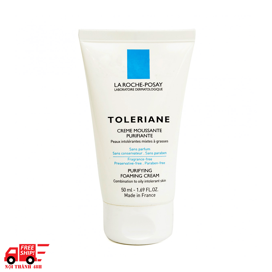 Sữa Rửa Mặt làm sạch da Toleriane Foaming La Roche Posay 50ml