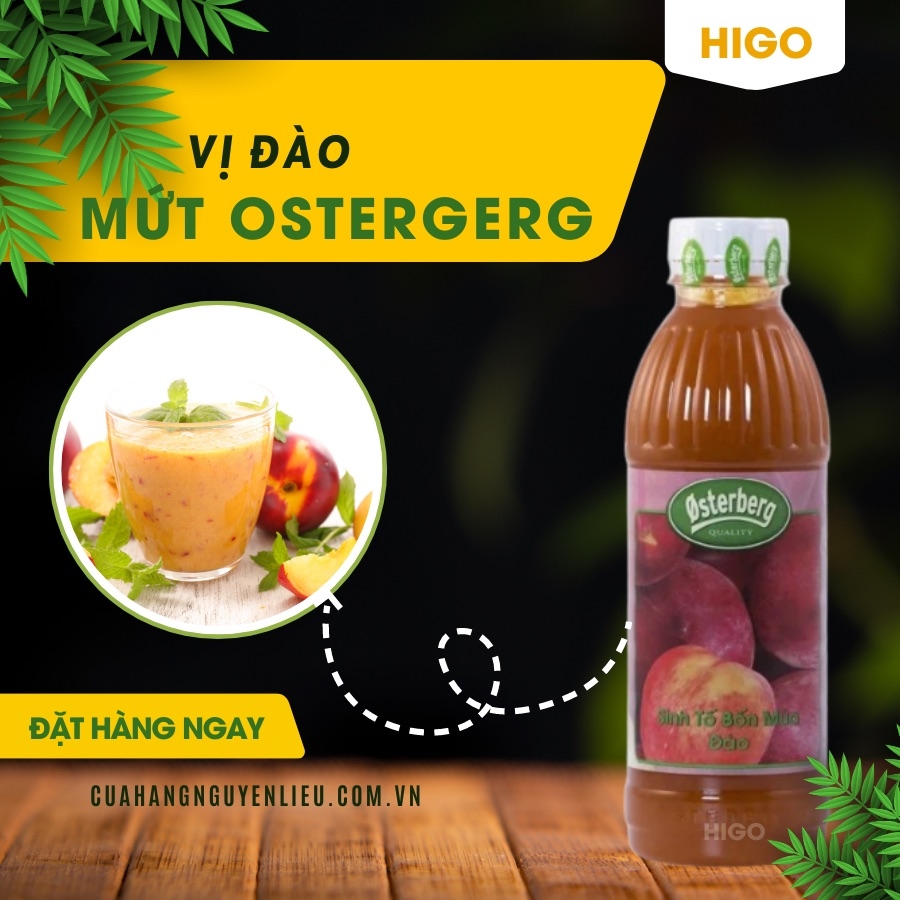 Mứt sinh tố đào Osterberg