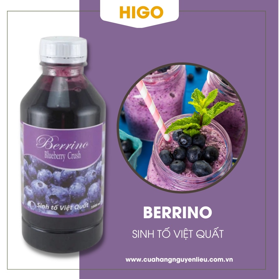 Berino - Sinh tố việt quất Berrino