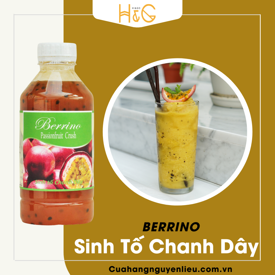 Mứt sinh tố chanh dây Berrino