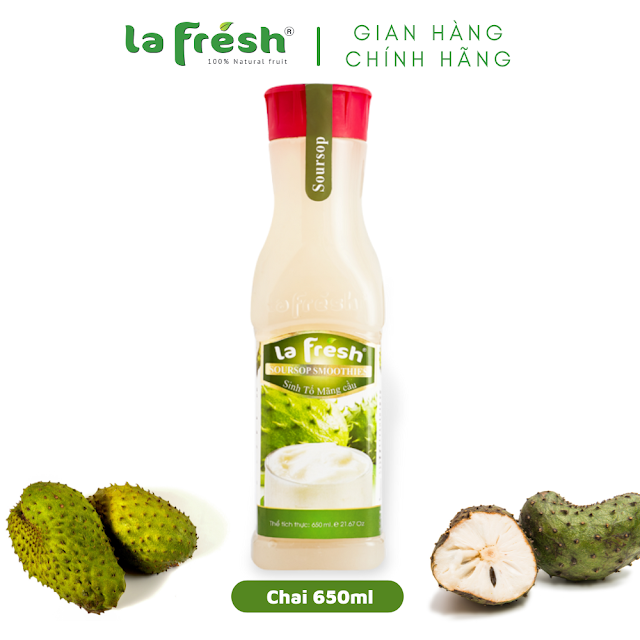 Sinh Tố Mãng Cầu LaFresh - Chai 650ml