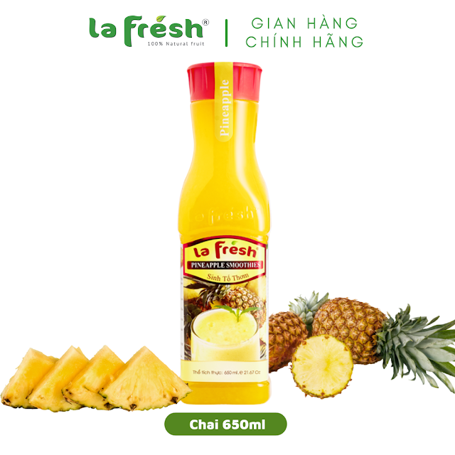 Sinh Tố Thơm LaFresh - Chai 650 ml