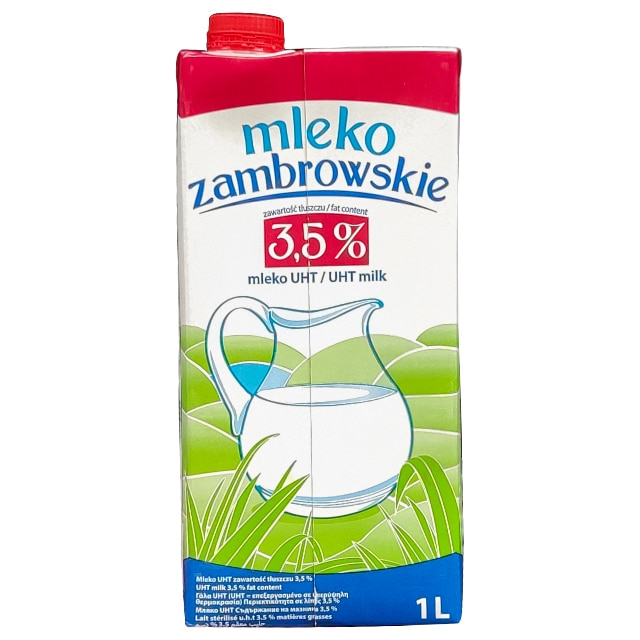 Sữa Tươi Tiệt Trùng MLEKO Zambrowskie 3,5% Béo