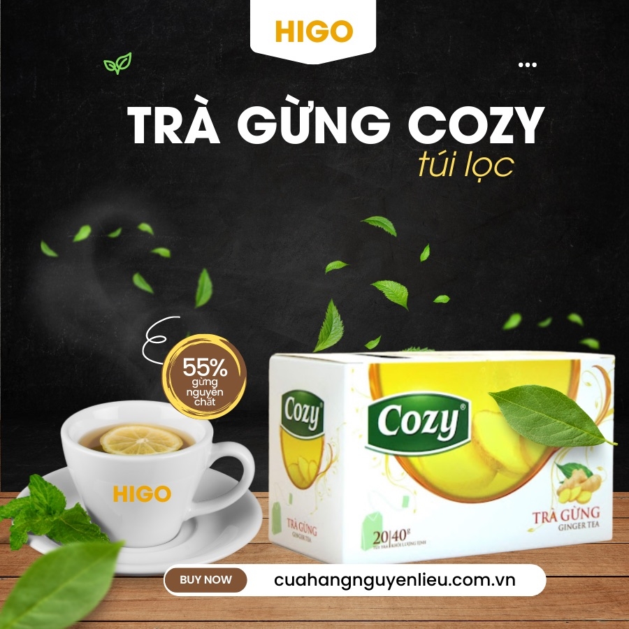 Trà Gừng Cozy Túi Lọc