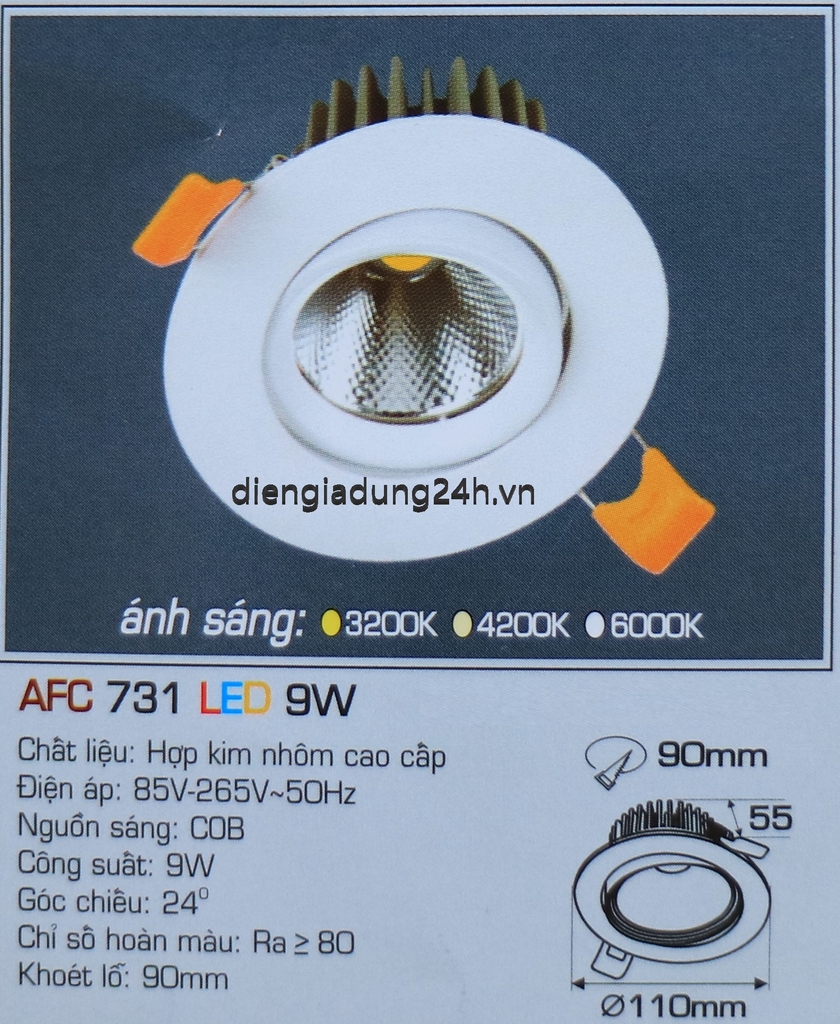 AFC 731 LED 9W
