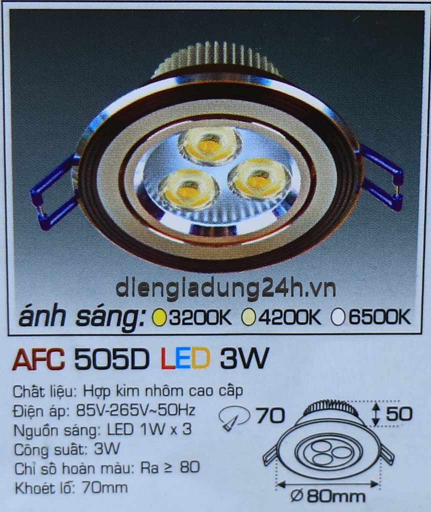 AFC 505D LED 3W