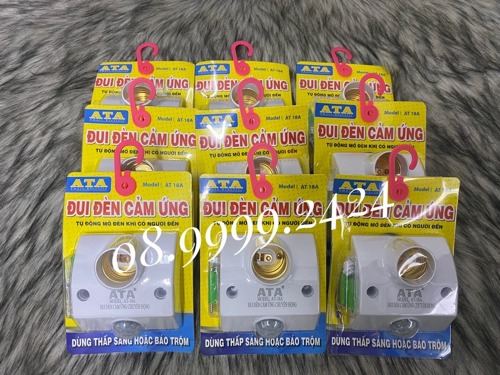 ĐUÔI ĐÈN CẢM ỨNG - CẢM BIẾN HỒNG NGOẠI ATA 18A