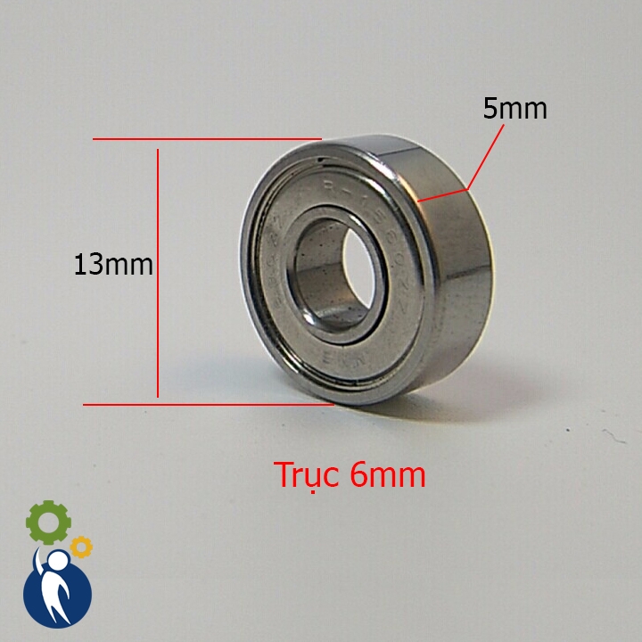 Vòng Bi Trục 6mm 6x13x5mm 686ZZ