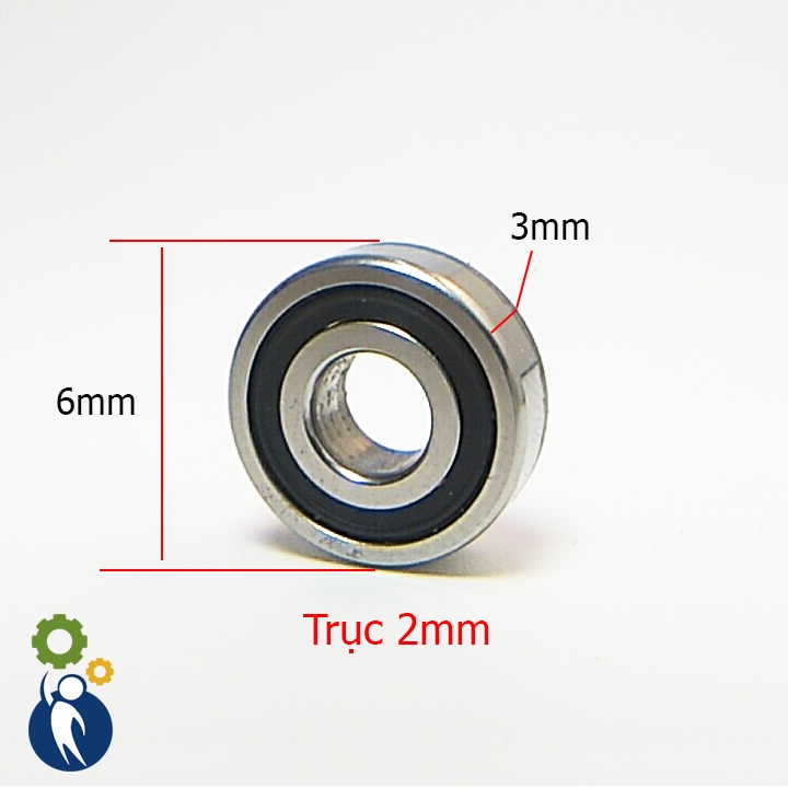 Vòng Bi Trục 2mm 2x6x3 692ZZ