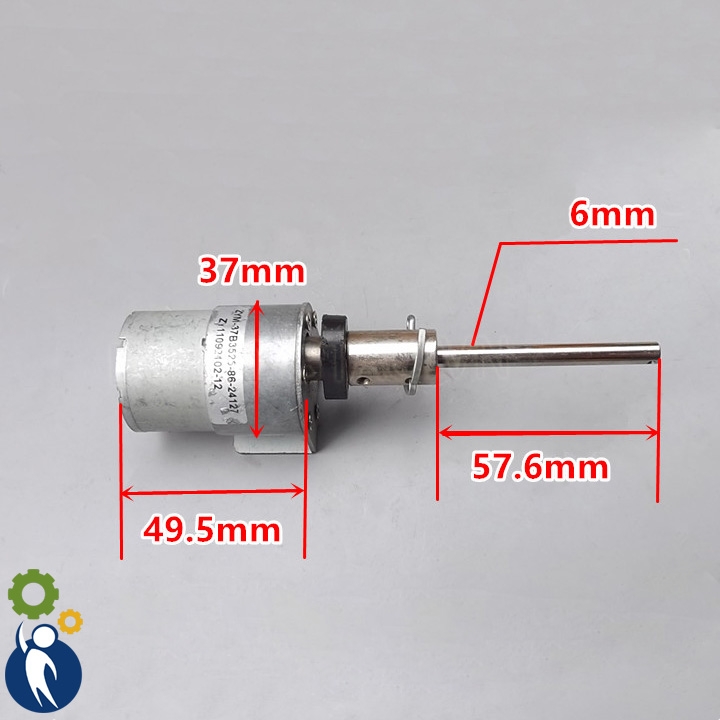 Motor Giảm Tốc 6-12V 60rpm