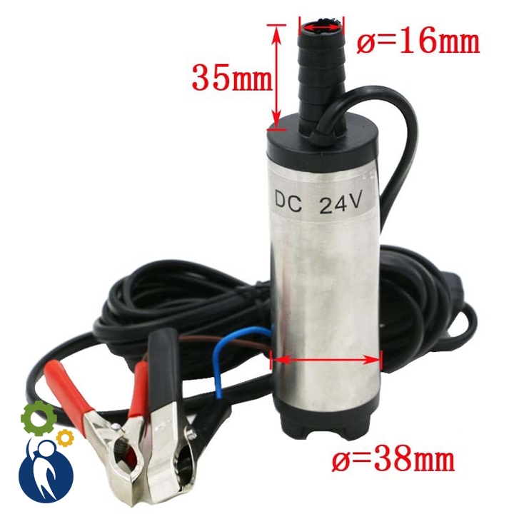 Máy Bơm Chìm Bơm Dầu Bơm Nước Mini Phi 38mm