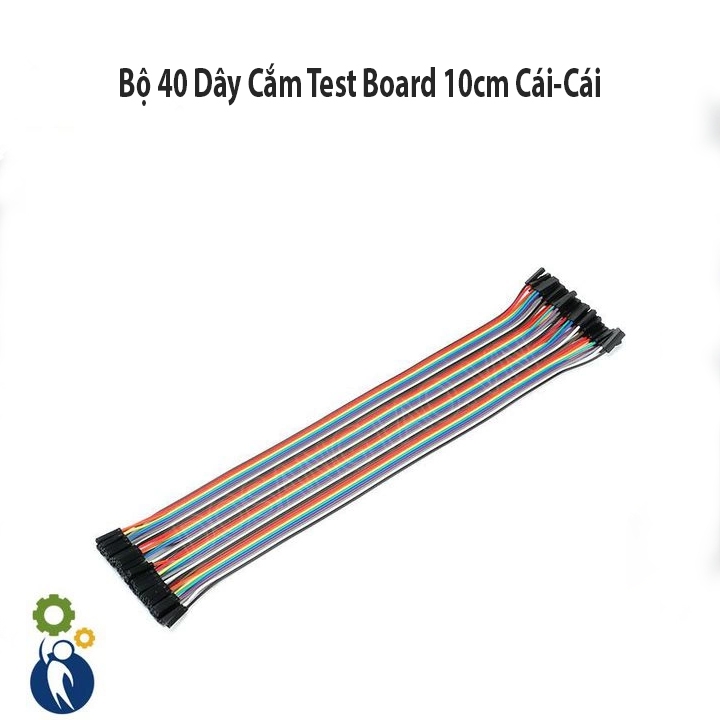 Bộ 40 Dây Cắm Test Board Cái-Cái 30cm