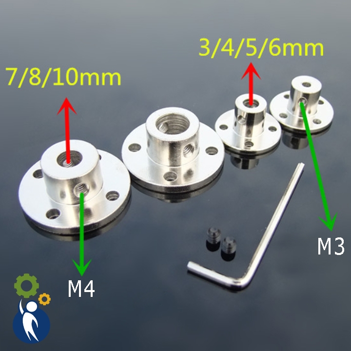 Khớp Nối Mặt Bích Cố Định 4mm