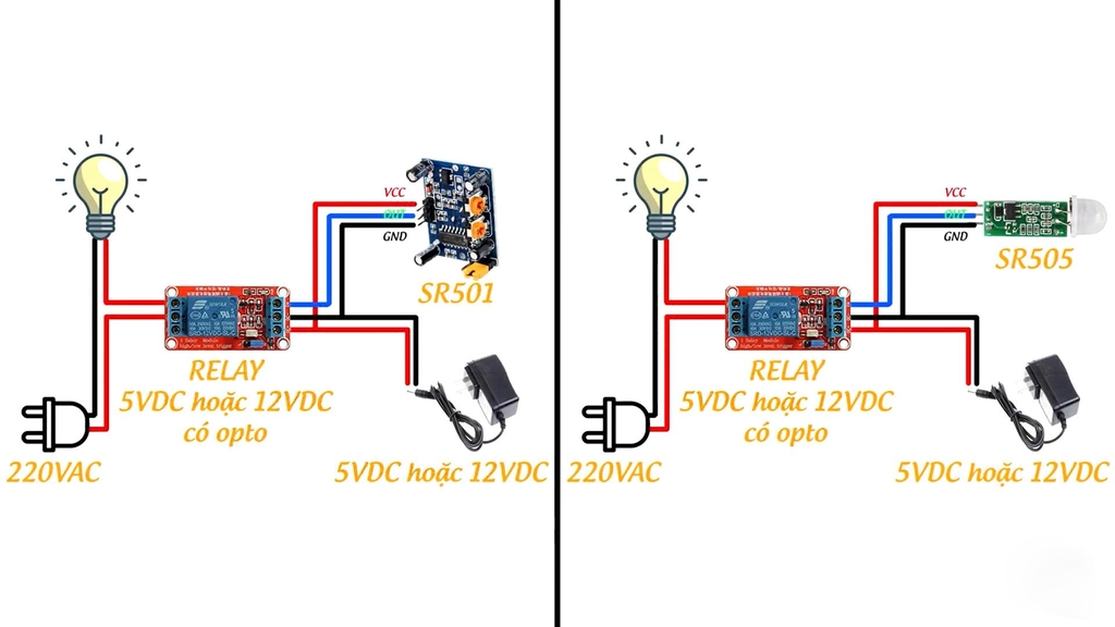 Module Cảm Biến Chuyển Động SR505