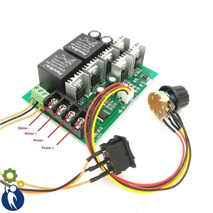Module Điều Tốc Và Đảo Chiều Động Cơ 40A DC12-48V 2000W
