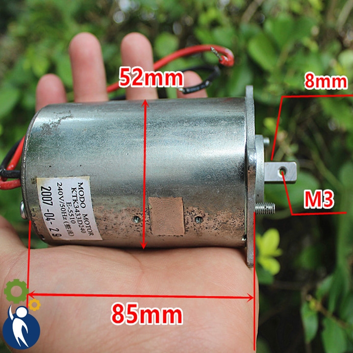 Motor 220V 30W 3300rpm Tặng Kèm Diot