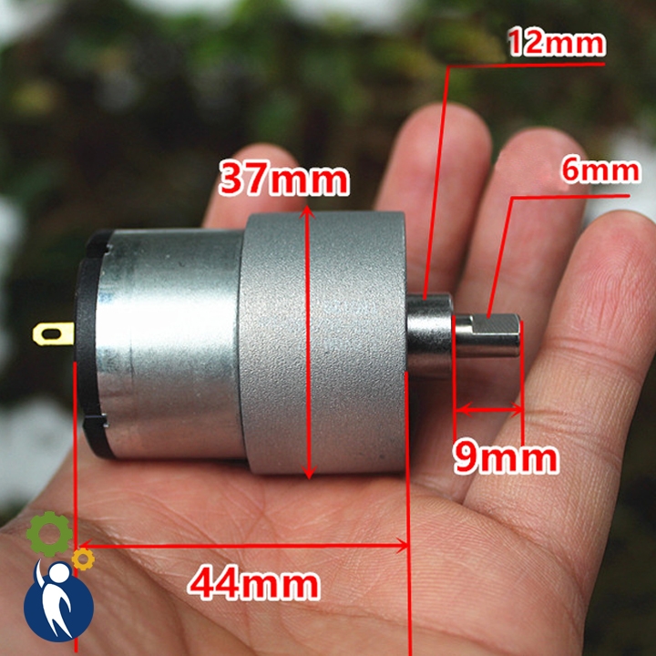 Motor Giảm Tốc 3-6V 400rpm