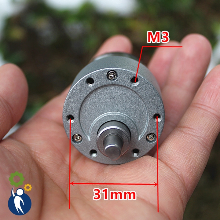 Motor Giảm Tốc 3-6V 400rpm
