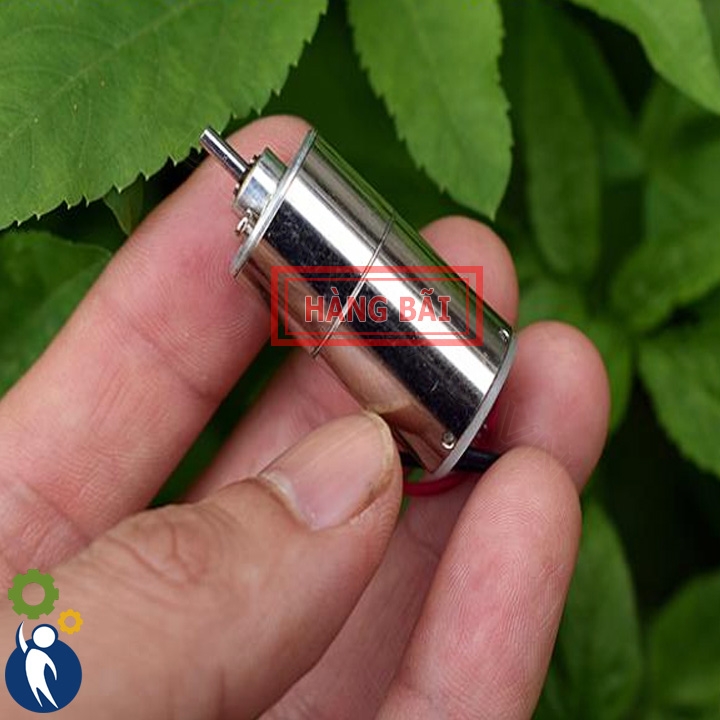 Motor Giảm Tốc 3-6V 47-94rpm Mã GA16R Bánh Răng Kim Loại Có Dây