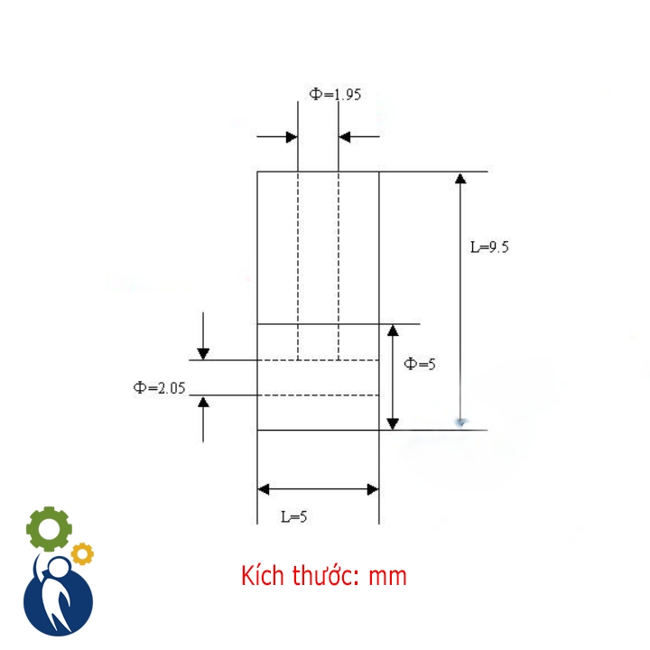 Khớp Nối Nhựa Chữ T 2mm