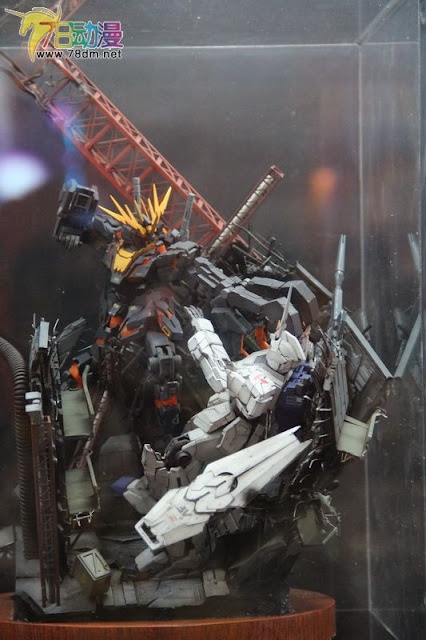 Gunpla Expo World Tour Shanghai 2012: GBWC 2012 China's Competition Gunpla On Display