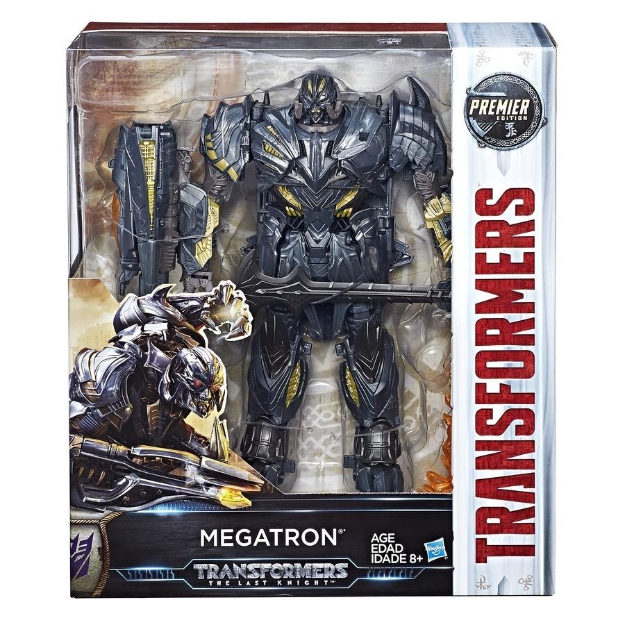 leader class megatron - the last knight !