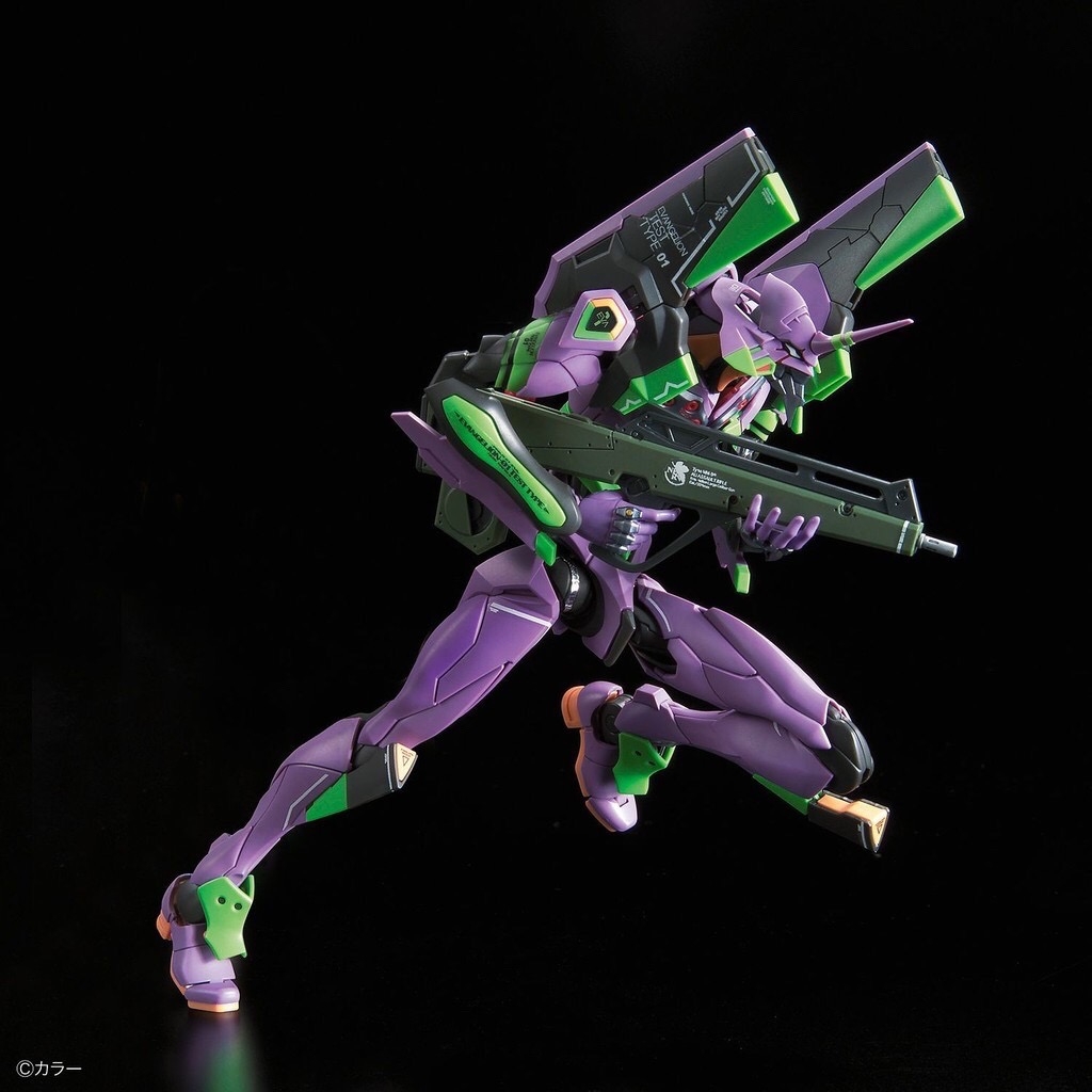 Gundam Bandai RG Evangelion Unit-01 DX Transport Platform Set [GDB] [BRG]