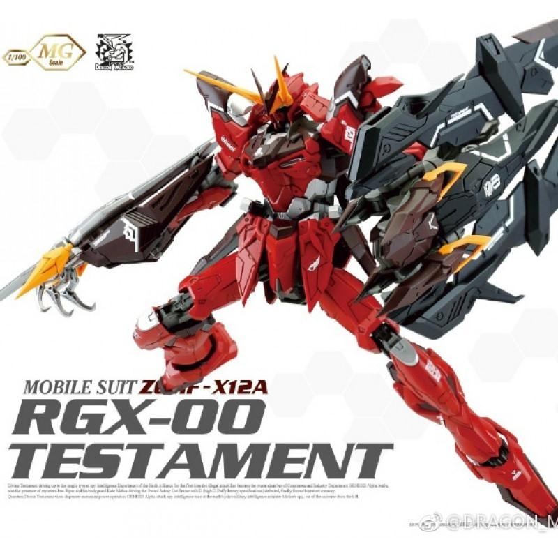 ZGMF-X12A Gundam Testament (MG) by Dragon Momoko