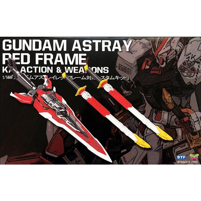 RG 1/144 Astray Red Frame Kai Optional Equipment Parts (bộ kiếm cho RG Astray red)