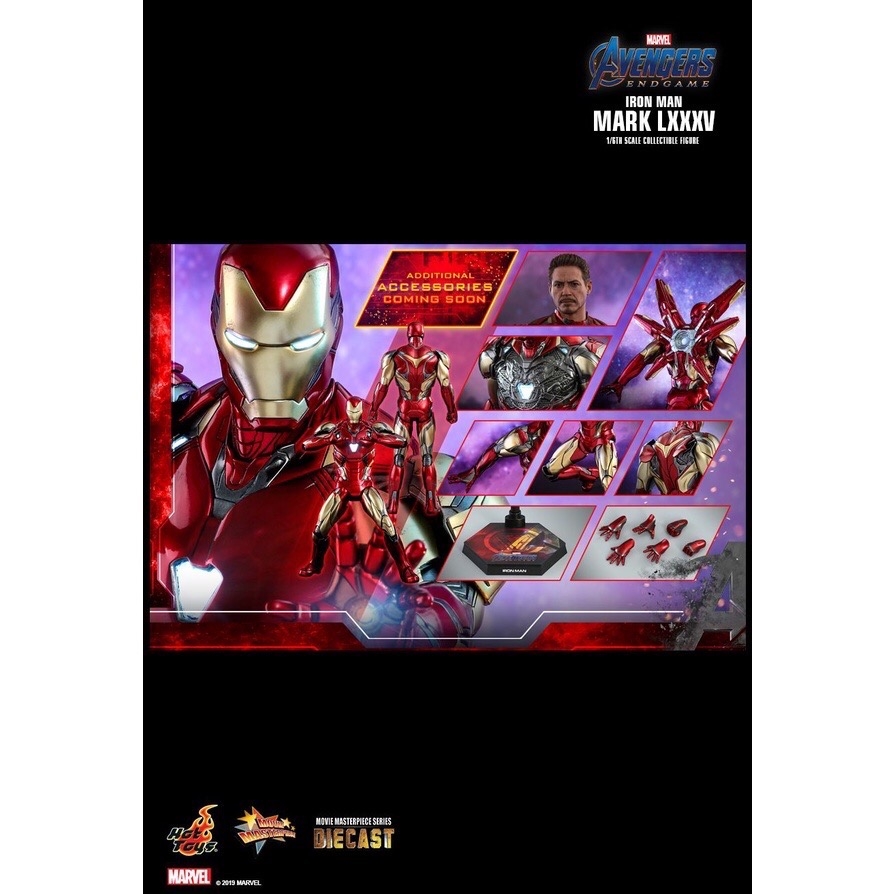 [Sale] Mô hình Iron Man Mark 85 - Marvel Hot toys Figure Iron Mark LXXXV Man  [Mới]