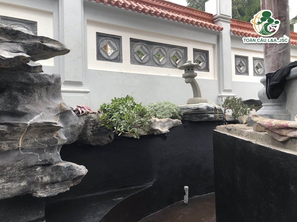 Sân vườn biệt thự Thị xã Phú Thọ
