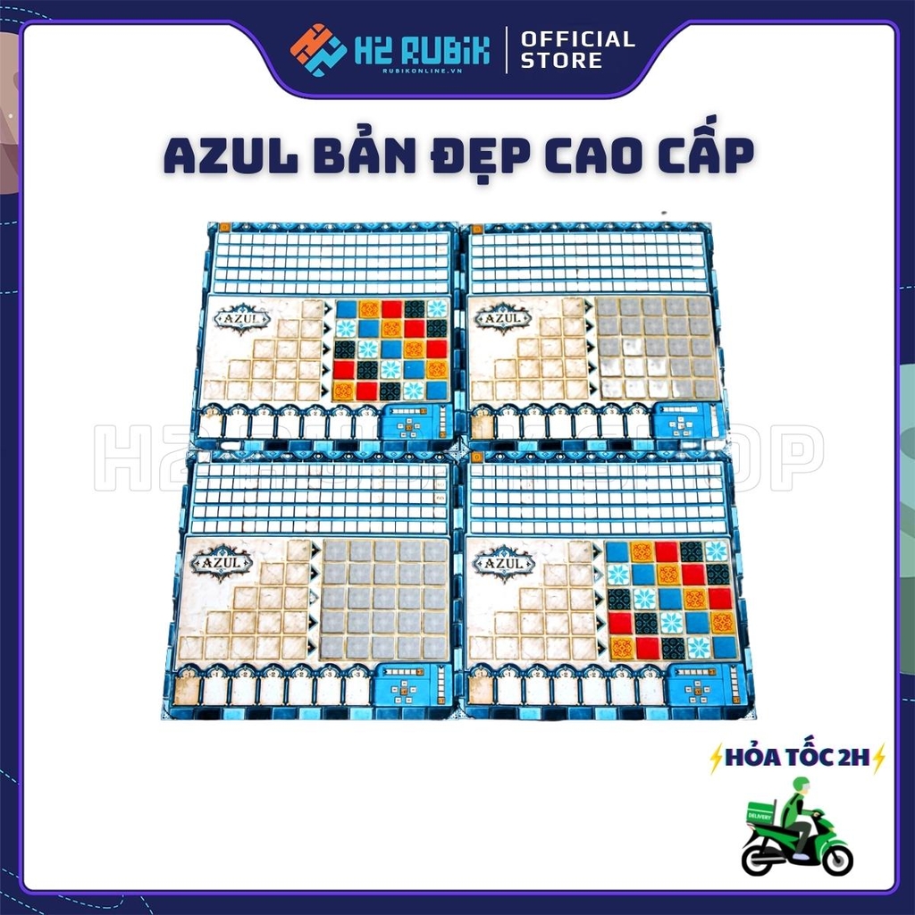 Azul Board Game Chiến Thuật Hộp Cứng Bản Đẹp (Tiếng Anh US)