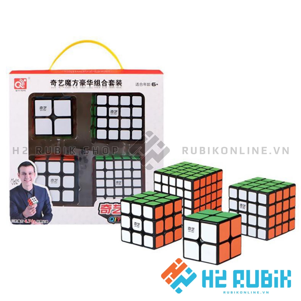 Combo Rubik Qiyi 2x2 - 5x5 giá rẻ cao cấp