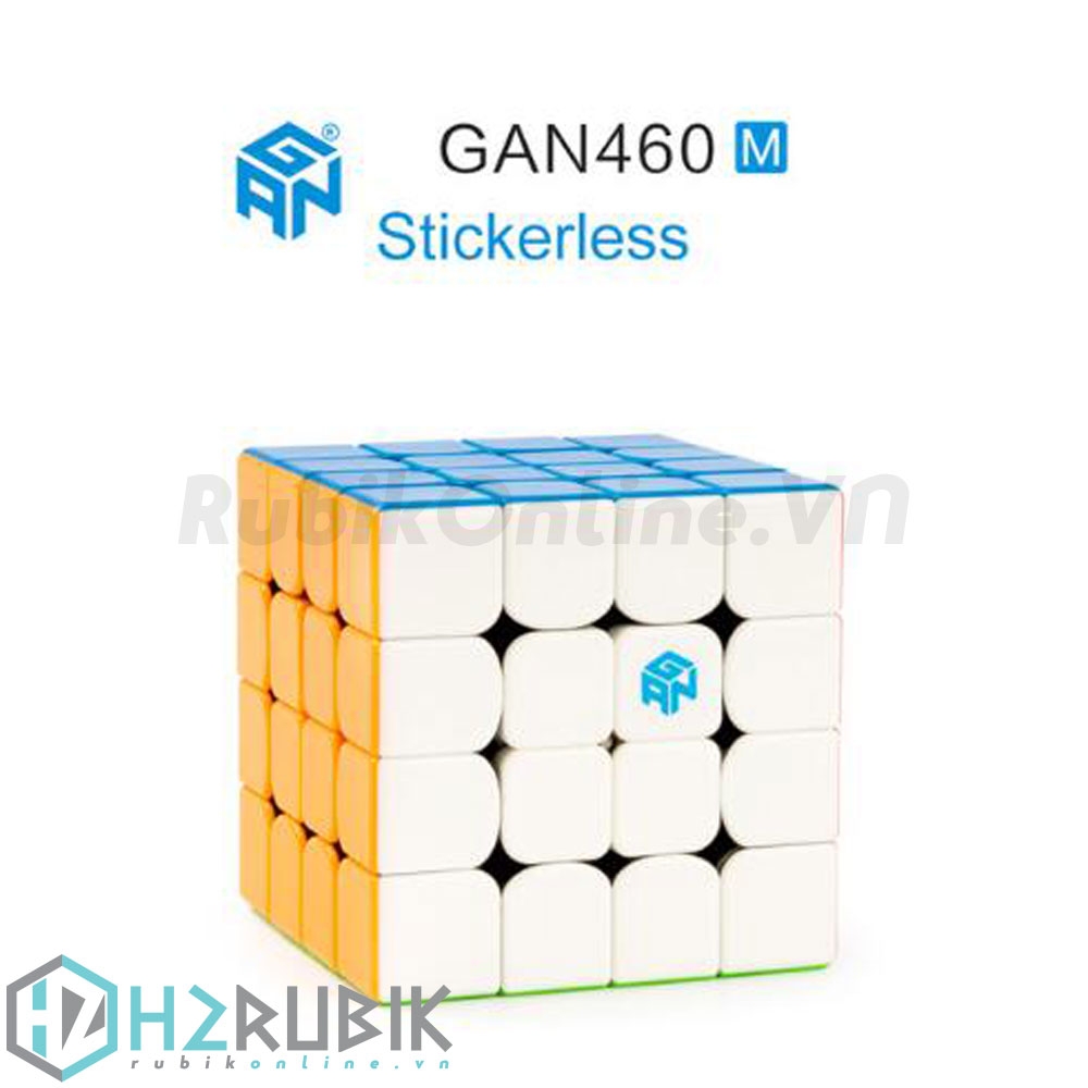 Gan 460 M 4x4 Cube Stickerless