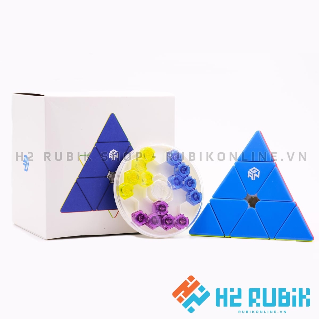 Rubik Pyraminx GAN Pyraminx M có nam châm sẵn - 3 phiên bản