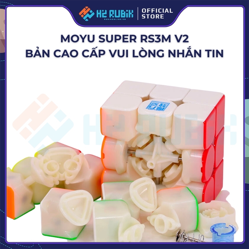 Bộ phận thay thế Rubik các loại cũ và mới các hãng GAN MoYu QiYi DaYan