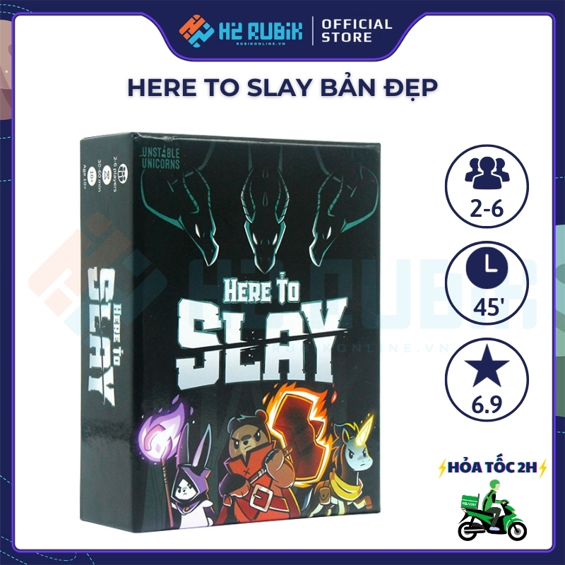 Here to Slay Board Game thẻ bài chiến thuật đội hình