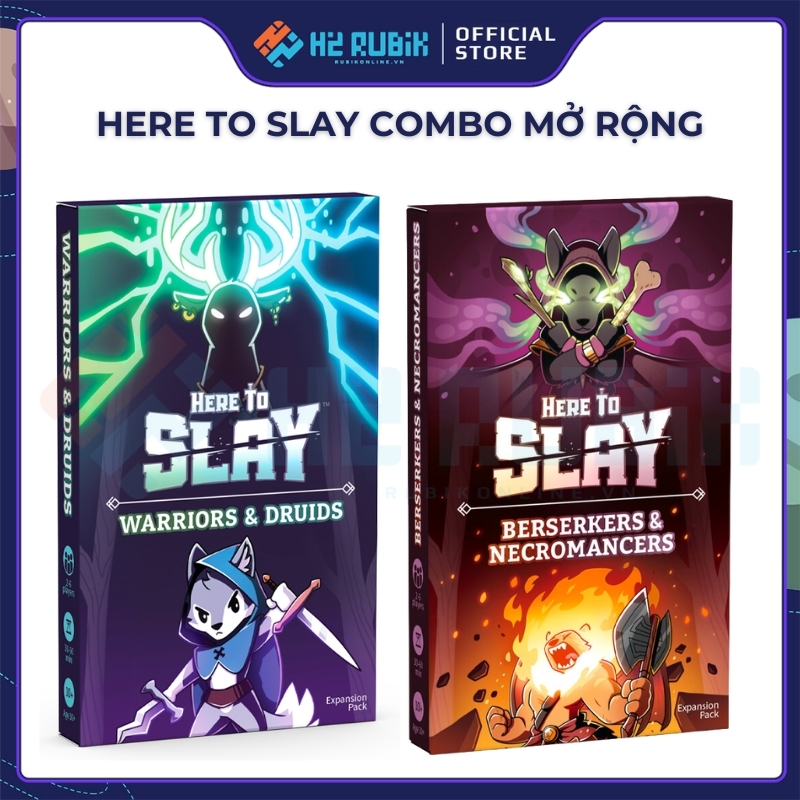 Here to Slay Board Game thẻ bài chiến thuật đội hình