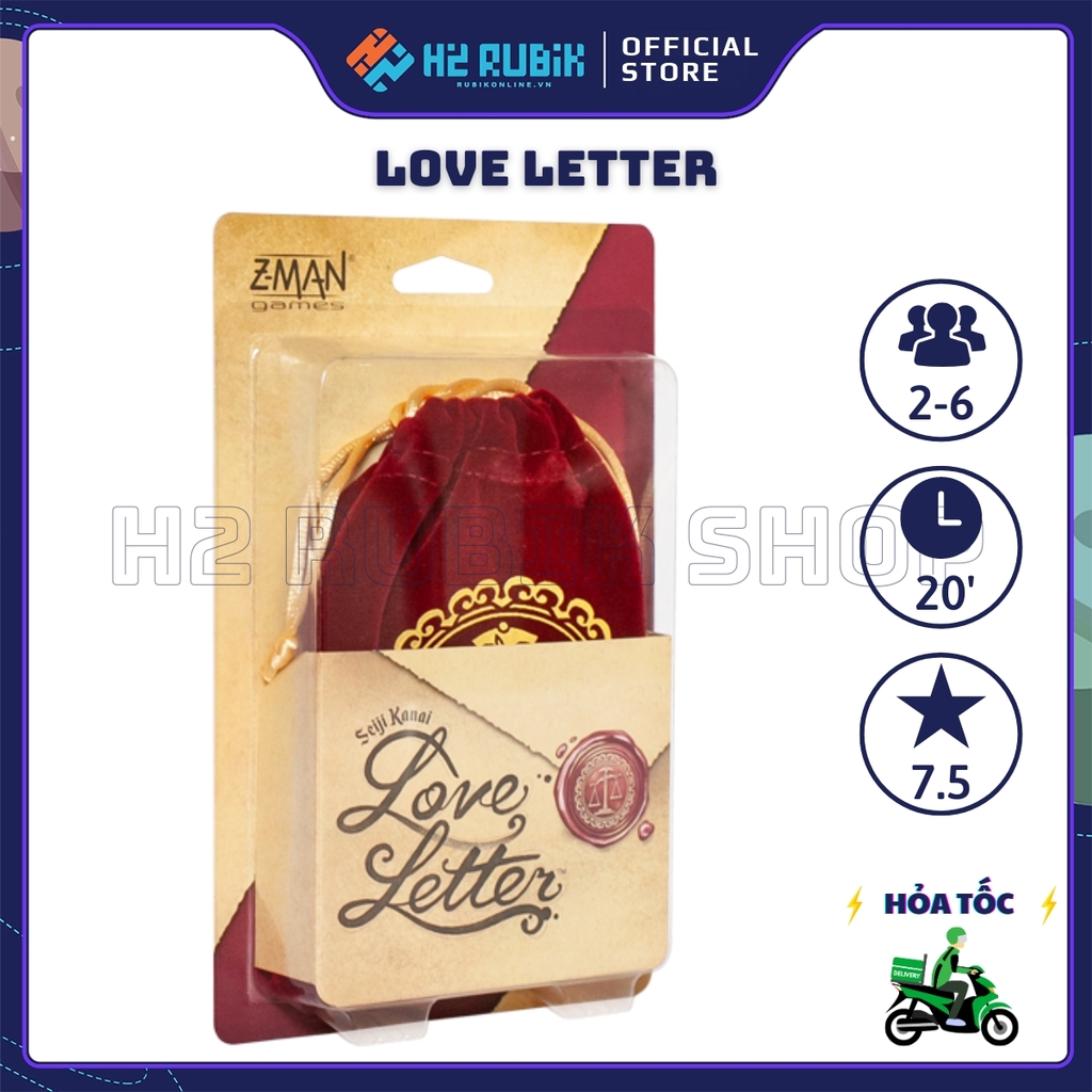 Love Letter - Bức thư tình gửi công chúa (có túi vải)