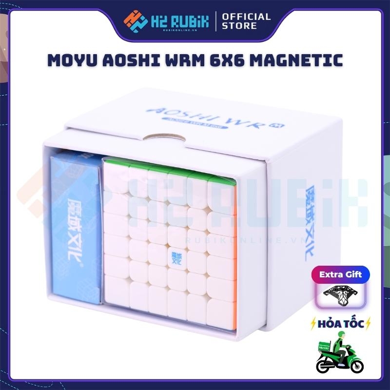 MoYu AoShi WRM 6x6 Stickerless Rubik 6x6 Cao Cấp