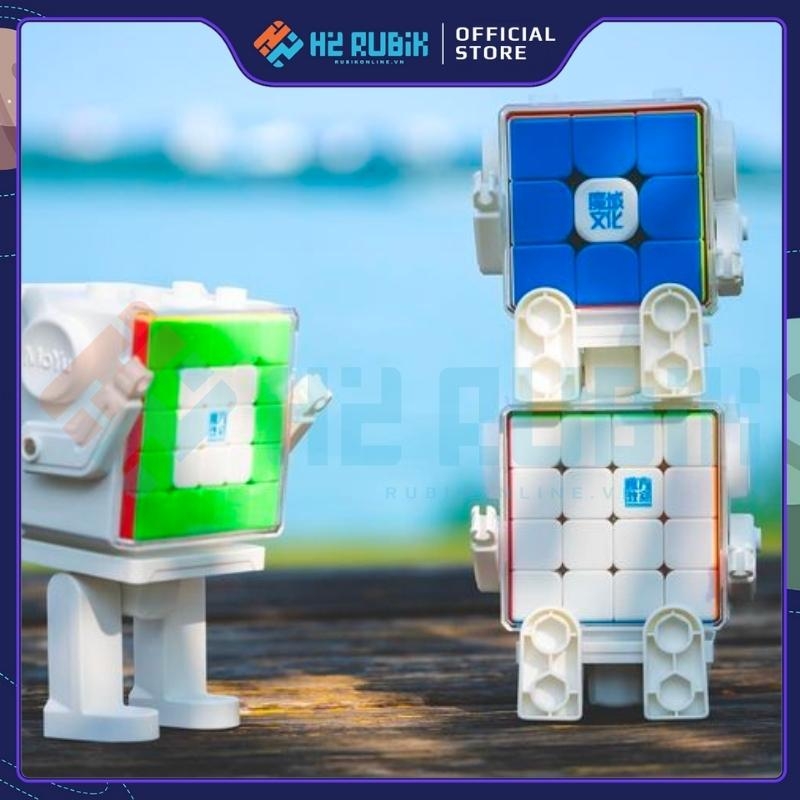 MoYu Robot Display Box Hộp trưng bày Rubik hình Rô Bốt